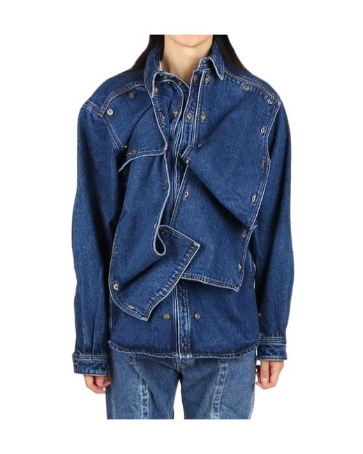 Y. Project Blue Denim Shirt