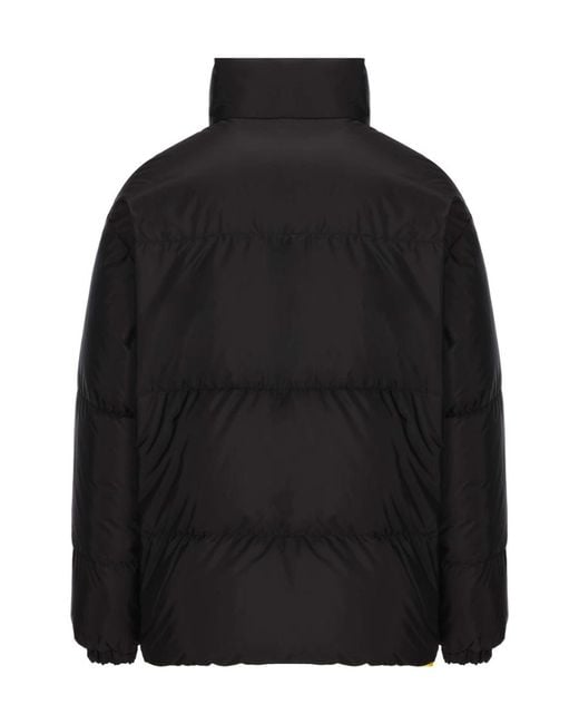 Prada Yellow Chest Logo-Patch Padded Jacket for men
