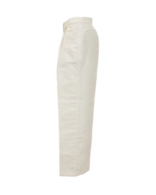 Willy Chavarria White Chilango Tailored Pants for men