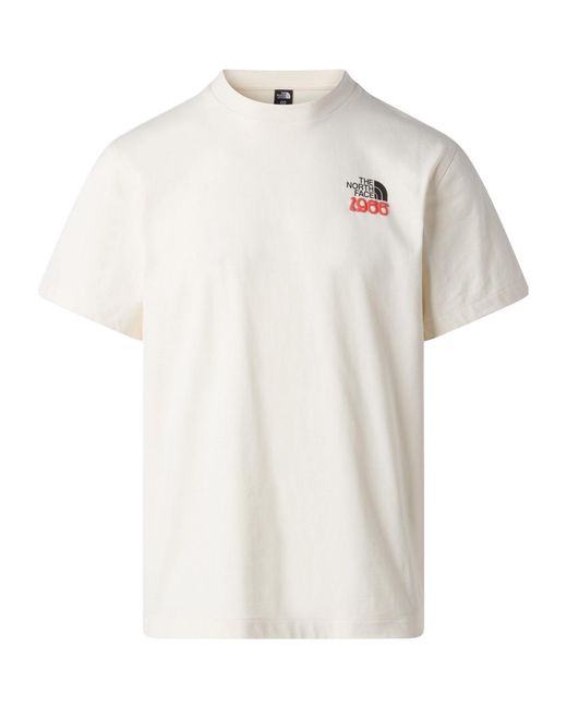The North Face White Crew-Neck Short-Sleeve T-Shirt for men