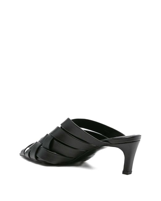Anine Bing Black Mules