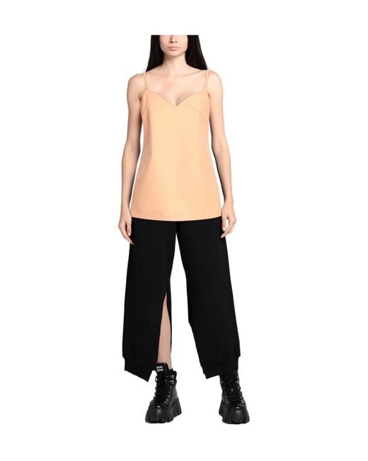 Max Mara Pink Solid-Colored Camisole