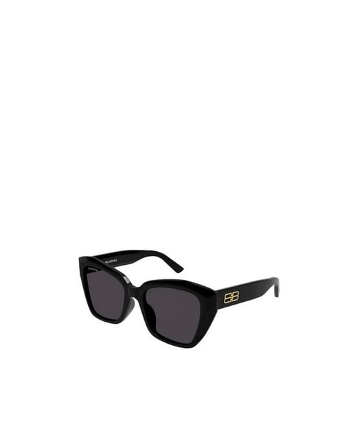 Balenciaga Black Eyewear Cat-Eye Frame Sunglasses