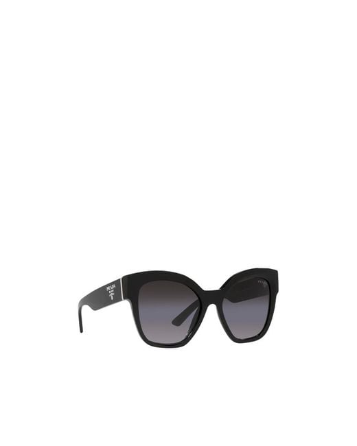 Prada Multicolor Eyewear Butterfly-Frame Logo-Printed Sunglasses