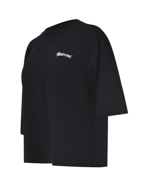 Barrow Blue Beaded Logo Back Print T-Shirts
