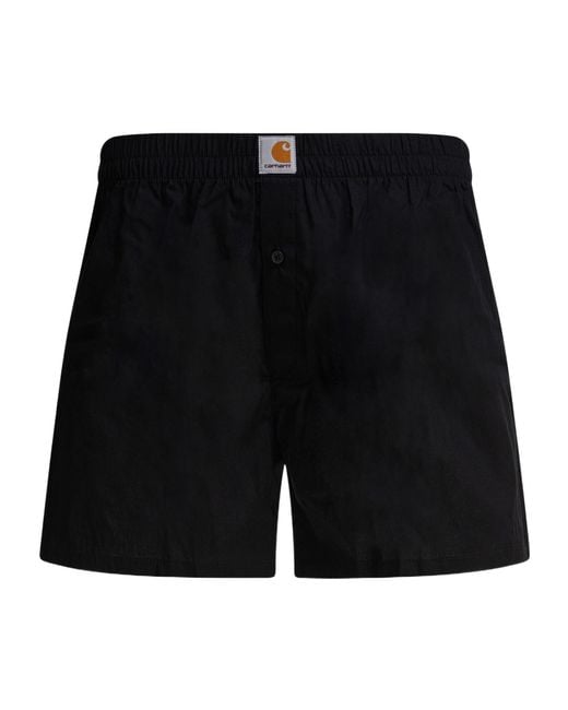 Carhartt Black Logo Patch Boxers for men