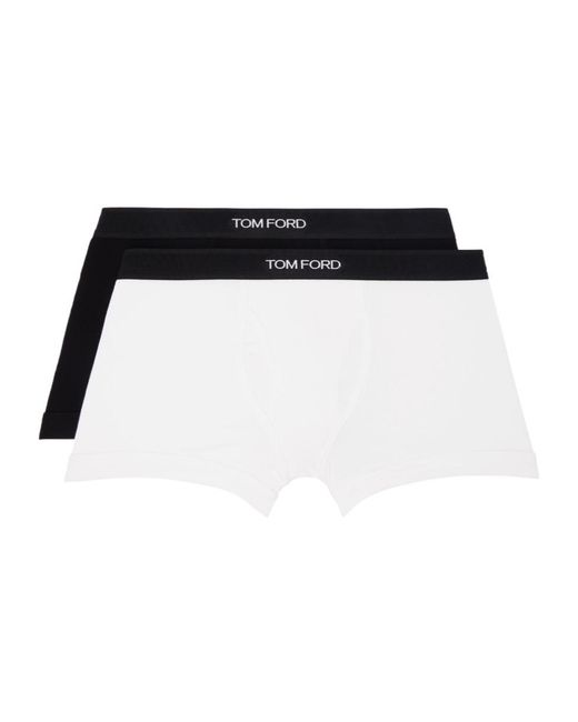 Tom Ford Black Two-Piece Boxer Underwear for men