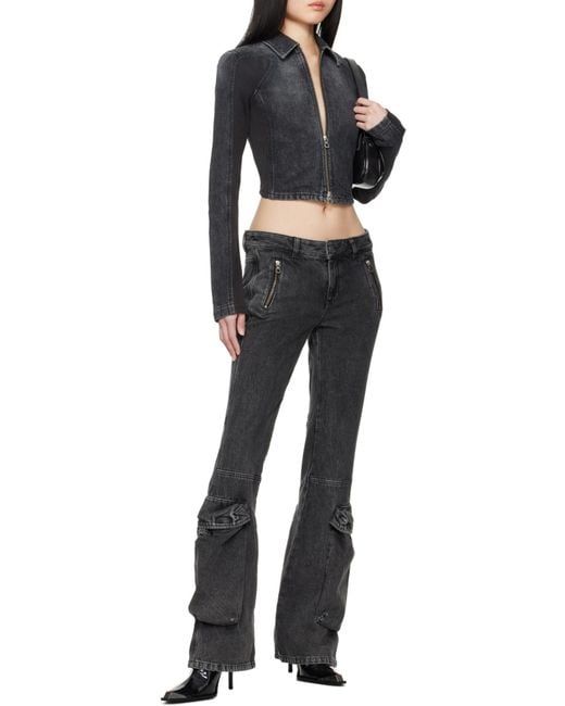 DIESEL Blue D-Poky-S Bootcut Flared Jeans