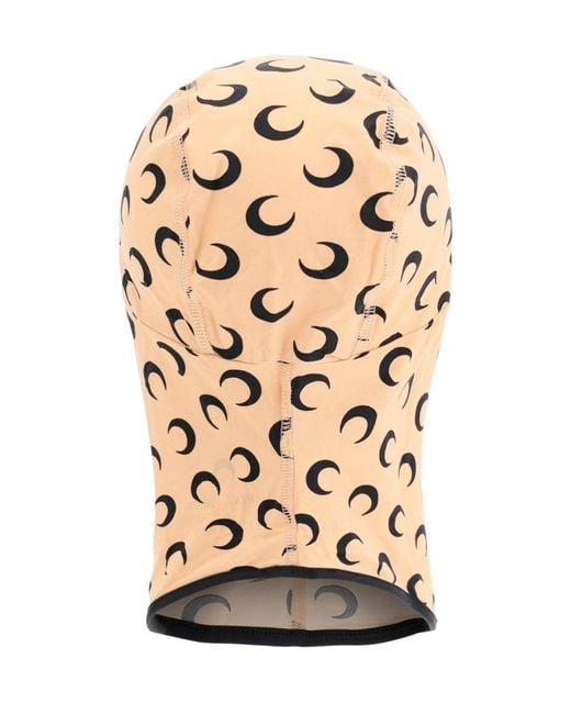 MARINE SERRE Natural Printed Hat