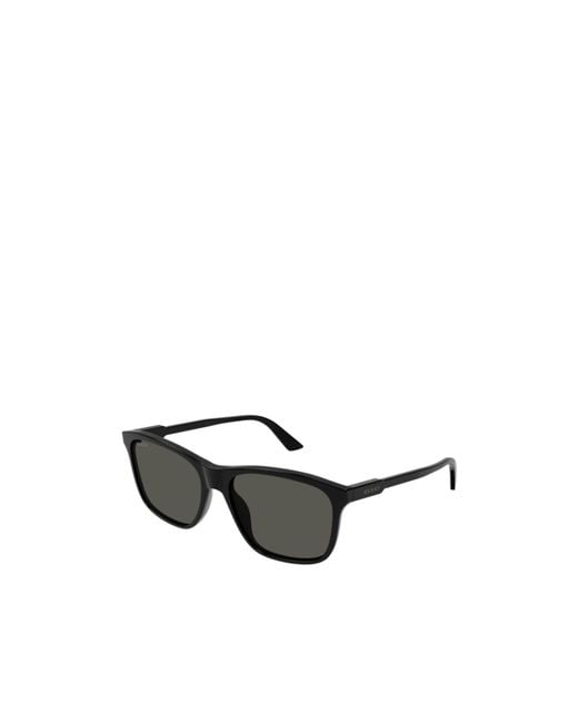Gucci White Eyewear Square Frame Sunglasses for men