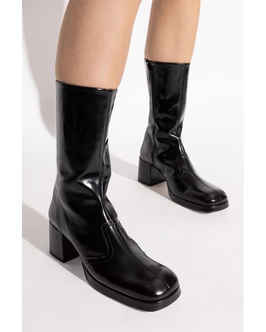 Miista Black 60Mm Cass Boots