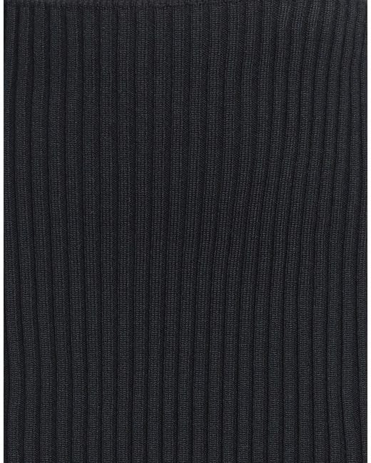 Balenciaga Black Knitted Pencil Skirt