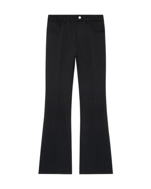 Courreges Black Courrèges 70's Twill Bootcut Pants