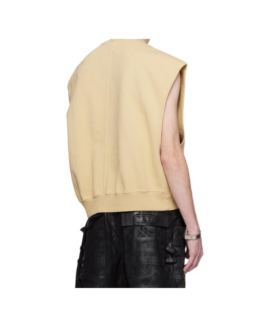 Rick Owens White Hollywood Sl Jumbo Tatlin Vest for men