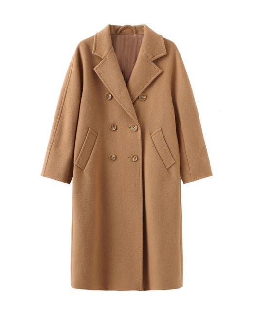 Marissa Chiara Brown Double-Breasted Coat