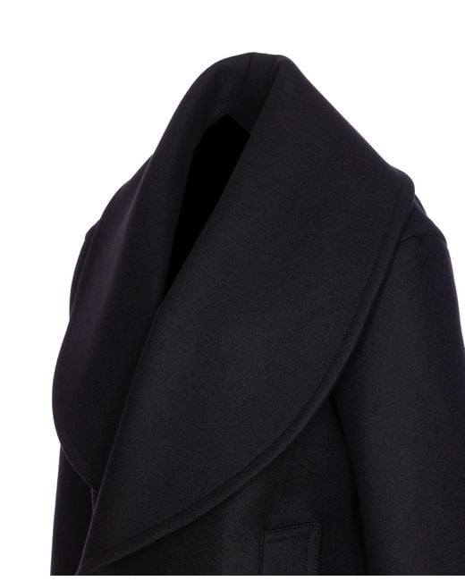Bottega Veneta Blue Double Breasted Coat