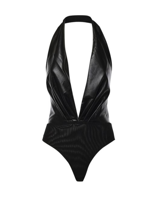 ANDAMANE Black Zendaya Bodysuit