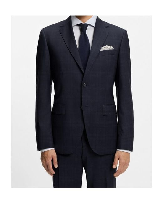 Boss Blue Boss Two-Piece Regular Fit Suit for men