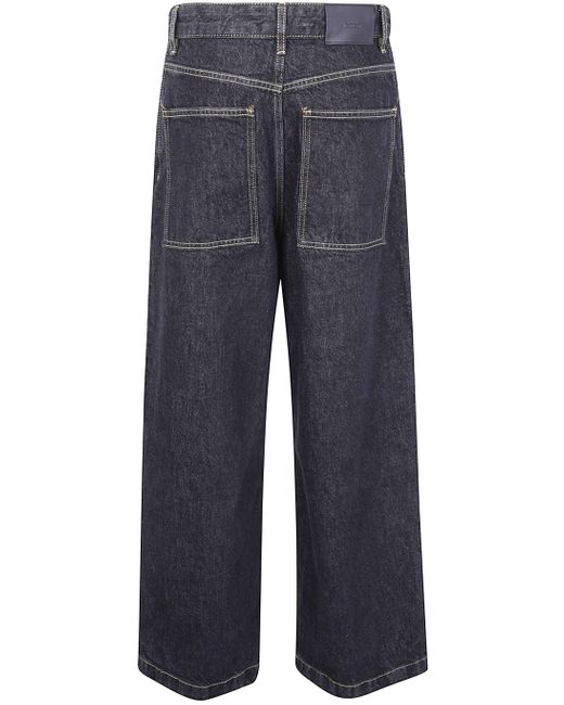 Studio Nicholson Black Wide-Leg Jeans