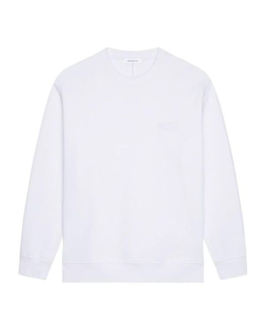 Givenchy White Sweatshirt for men