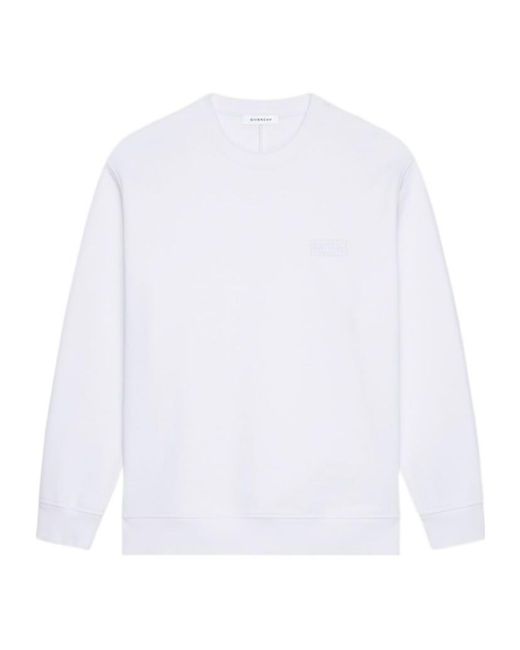 Givenchy White Sweatshirt for men