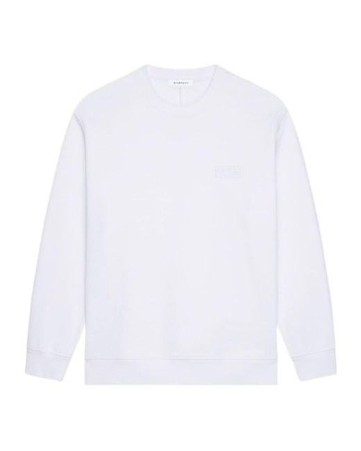 Givenchy White Sweatshirt for men