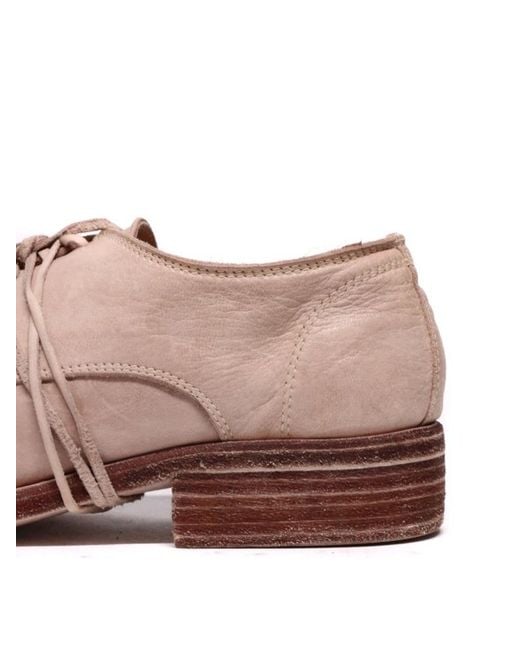 Guidi Pink Lacing Business Dress Shoes