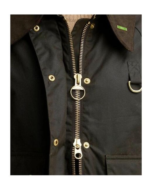 Barbour Black Long-Sleeve Casual Jacket