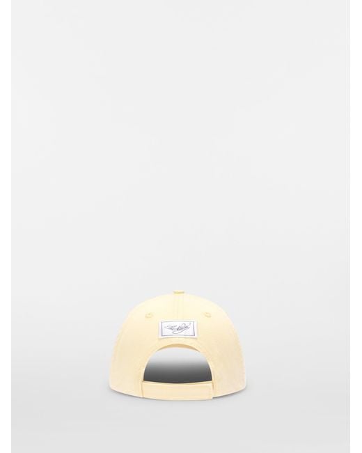 The Attico White Safari Cap