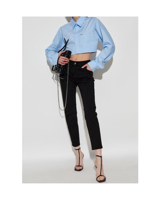 DSquared² Black Slim Fit Jeans