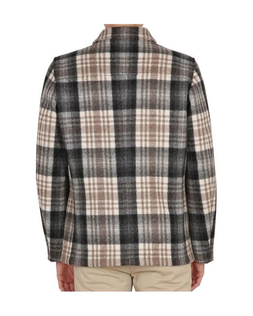Aspesi Multicolor Tadao Buttoned Jacket for men