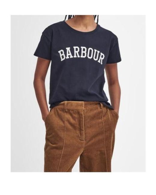 Barbour Blue Northumberland Classic T-Shirt