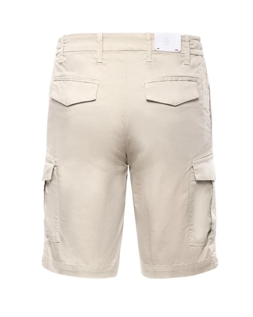 Eleventy Natural Cargo Shorts for men