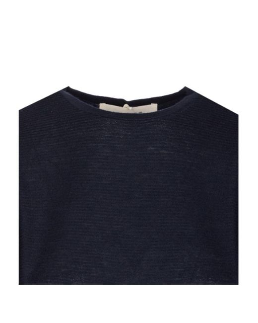 Lisa Yang Blue Ira Crewneck T-Shirt