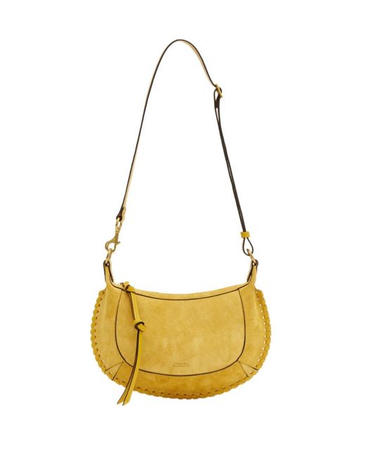 Isabel Marant Yellow Oskan Moon Shoulder Bag