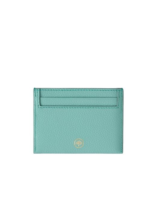 Mulberry Green Logo-Print Wallet