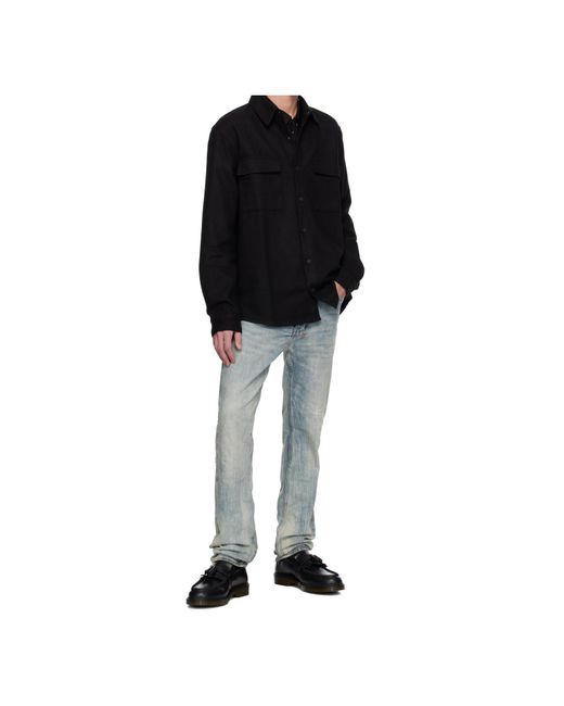 Ksubi Black Trousers With Belt Loops for men