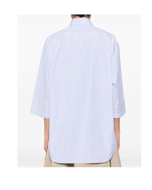 Moschino White Striped Shirt