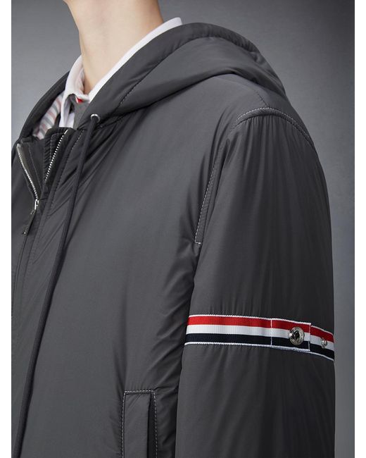 Thom Browne Gray Zip-Up Jacket