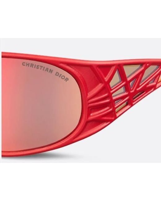 Dior Pink Eyewear X Lewis Hamilton Fluidcannage M1I Sunglasses for men