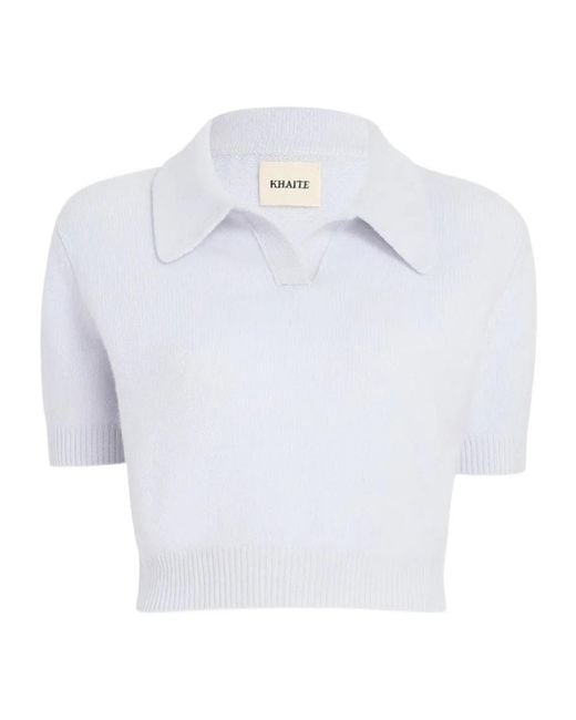Khaite White Leni Top