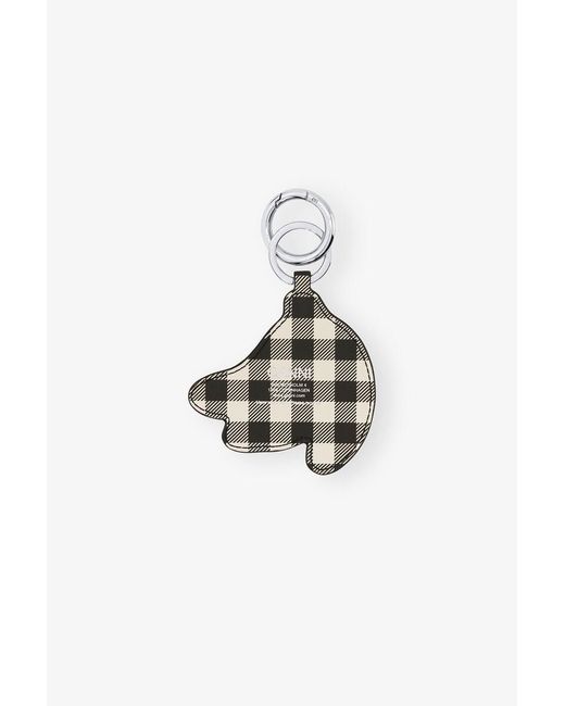 Ganni Metallic Banana Keyring