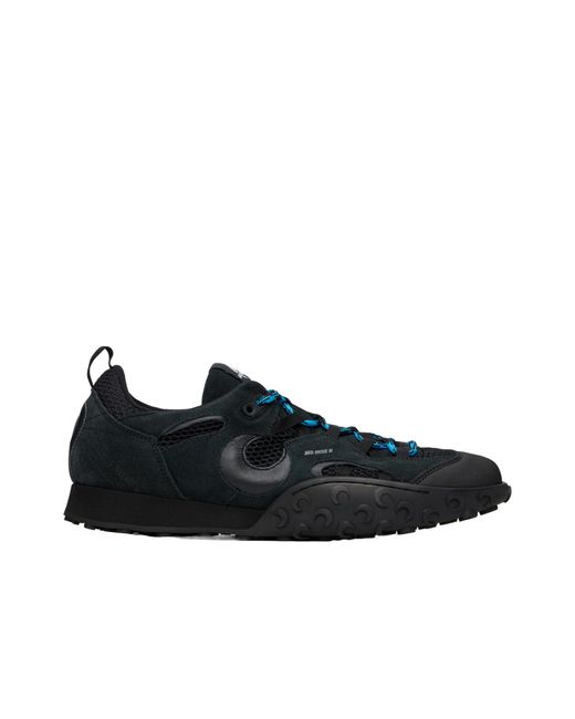 MARINE SERRE Black Rise Tyko Lace-Up Trainers for men