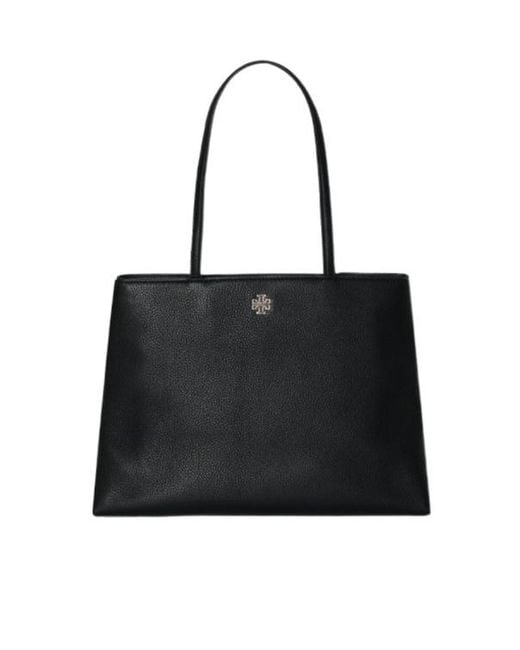 Tory Burch Black Double-Handled Handbag