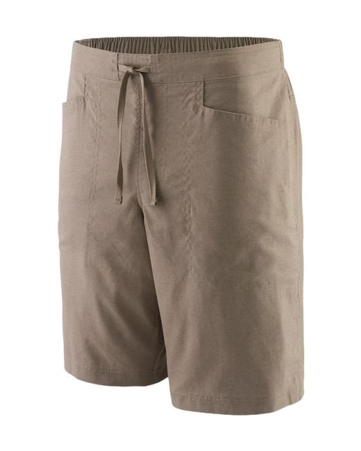 Patagonia Gray Elastic Waist Shorts for men
