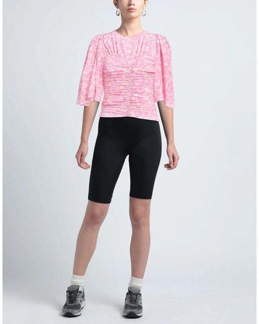 Isabel Marant Pink Two-Tone Top