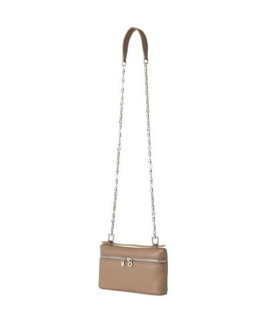 Loro Piana Natural Extra Pocket Mini Pouch