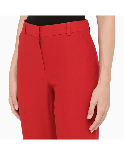 McQueen High-Waist Tailored Trousers