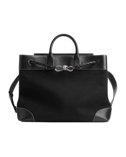 Bottega Veneta Black Andiamo Voyager for men