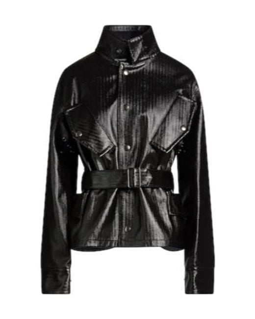 Maison Margiela Black Minimalist Long-Sleeve Jacket